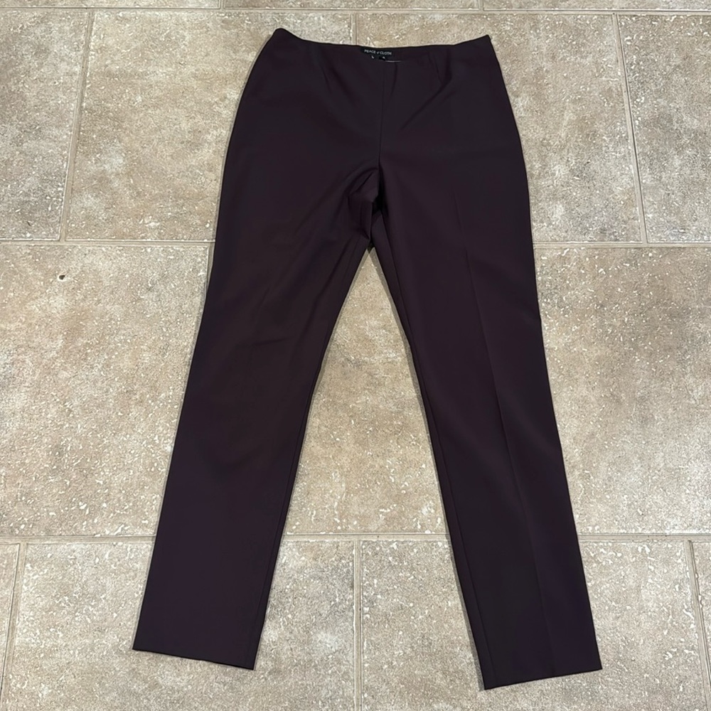 Women's Peace of Cloth pants Size 6‎ Purple